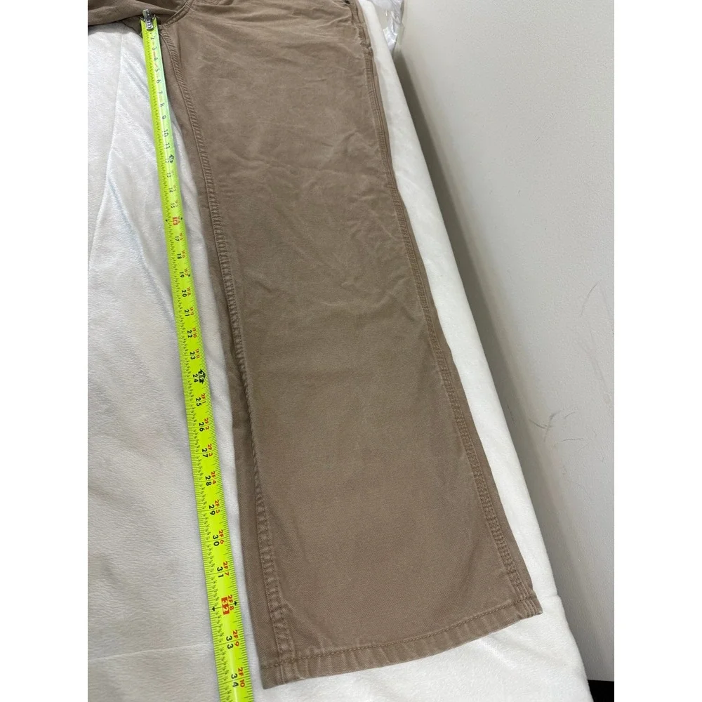 C.E. Schmidt Workwear Carpenter Pants Men's 36x36 Tan Canvas Utility Workwear